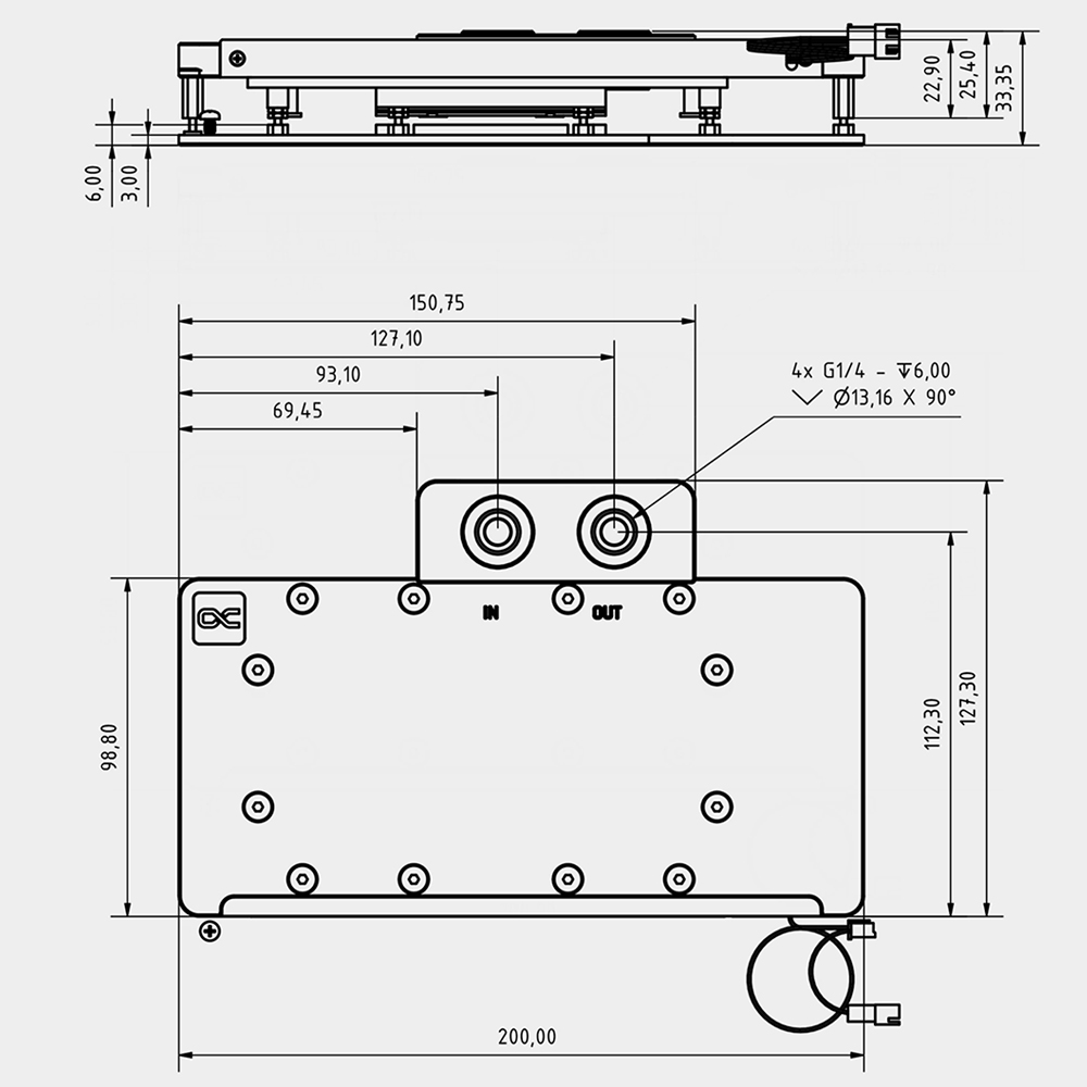 Rx 9070 16Gb - Alphacool Core Water Block يخدم مبرد