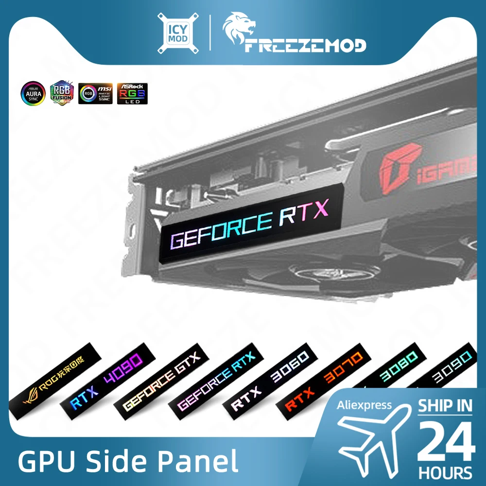 Desktop Gaming Gpu 32Gb - FREEZEMOD GPU لوحة جانبية RTX3090 GTX