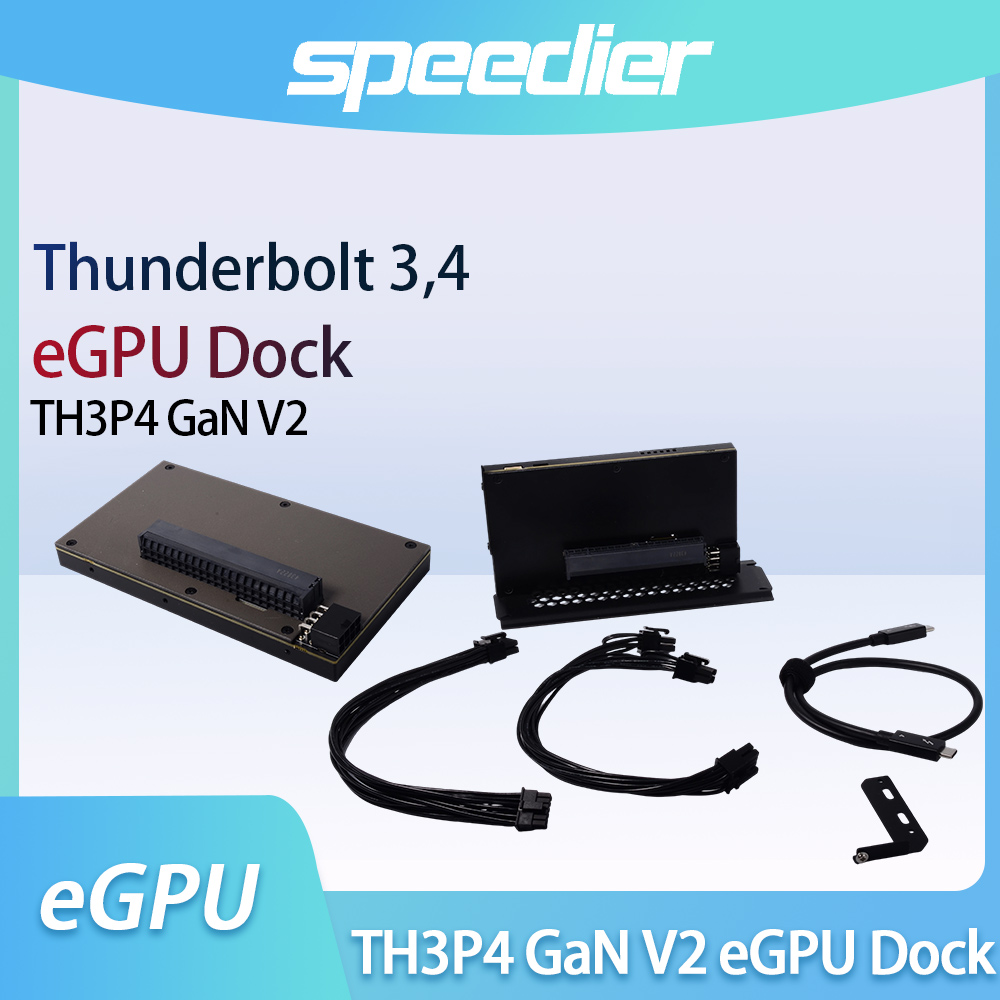Gpu External Dock Egpu Thunderbolt 4 - محطة إرساء TH3P4 GaN V2 Thunderbolt