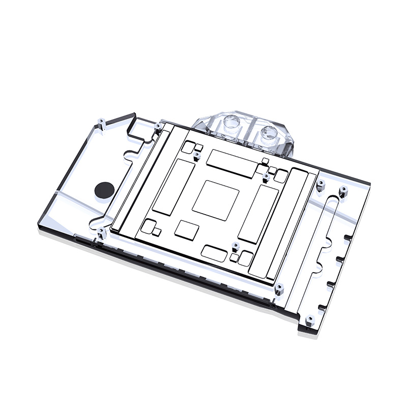 Rtx 4090 Water Block - بلوك تبريد مائي من Bykski لبطاقة