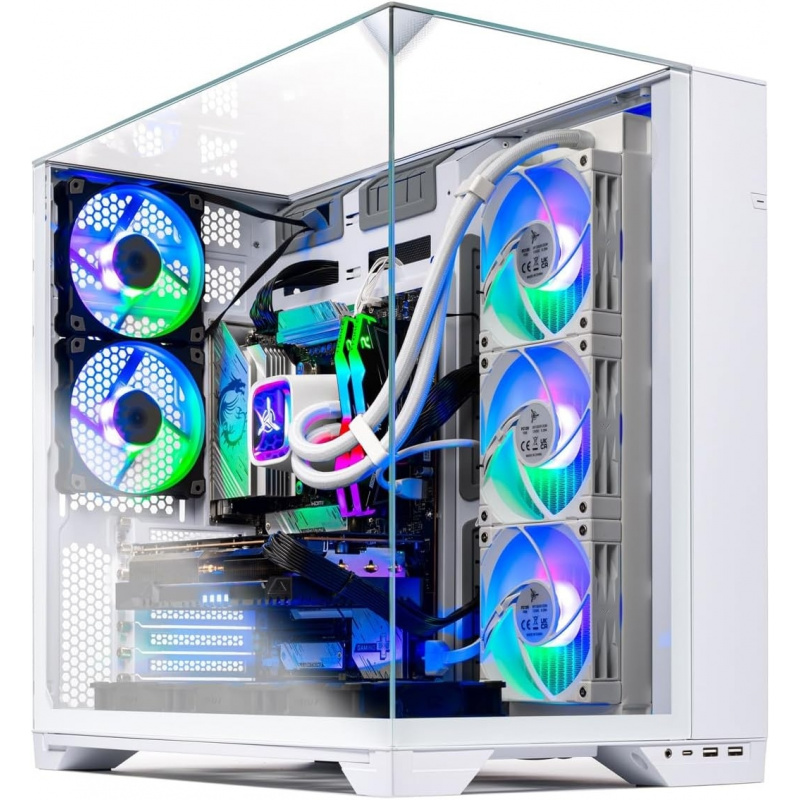 Rtx 5090 32Gb - كمبيوتر مكتبي للألعاب O11 Vision، معالج