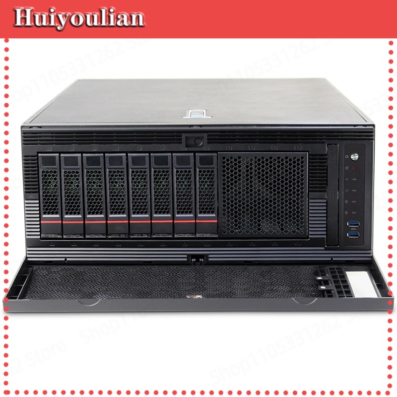 Server Gpu Chassis 4U - هيكل خادم برجي 8049ETX-8 بحجم 4U