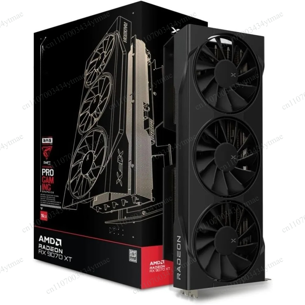 Rx 9070 16Gb - بطاقة رسومات الألعاب RX 9070 XT