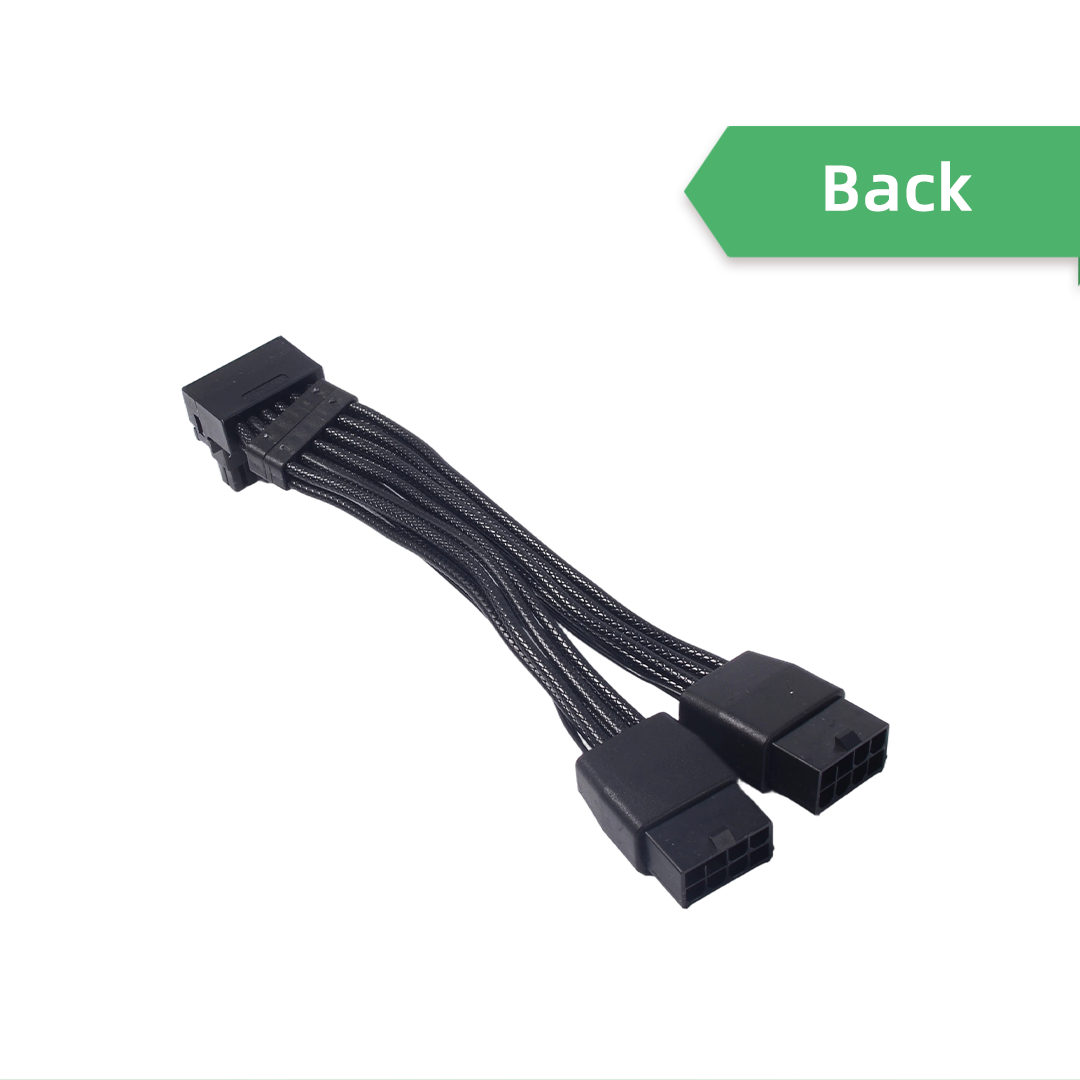 محول موصل PCIE 5.0 بواجهة سفلي - مراجعة Dual 8Pin To 16Pin 12Vhpwr Cable وسعره