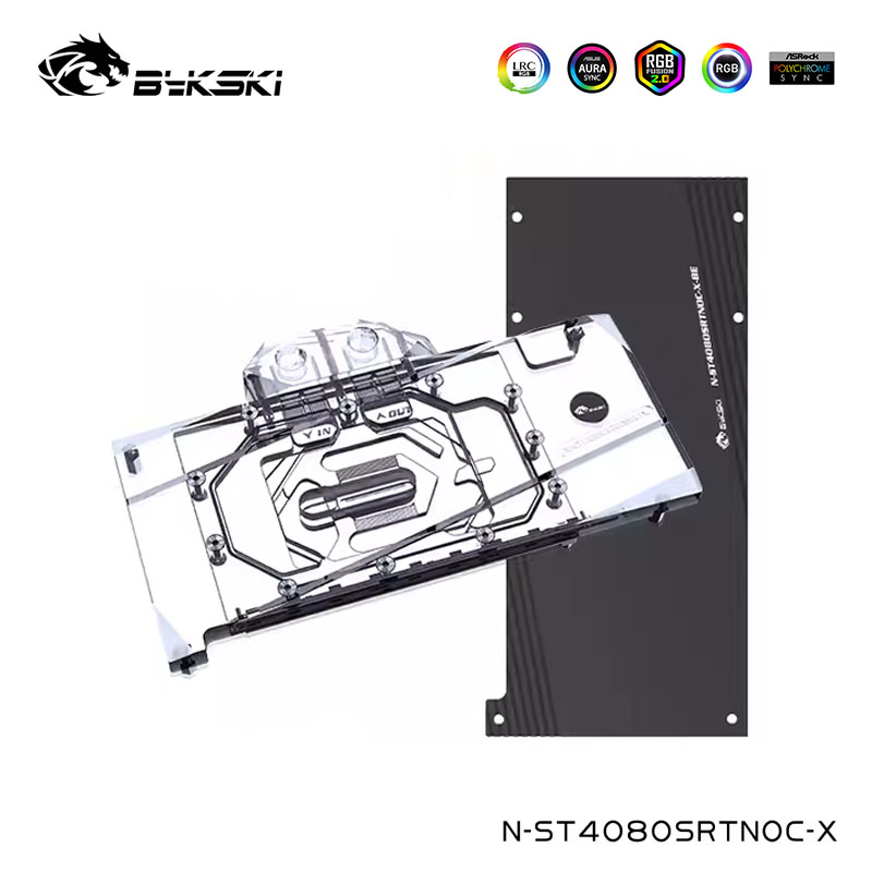 Bykski Water Block يخدم مبرد ب - مراجعة Rtx 4080 Super 16Gb وسعره