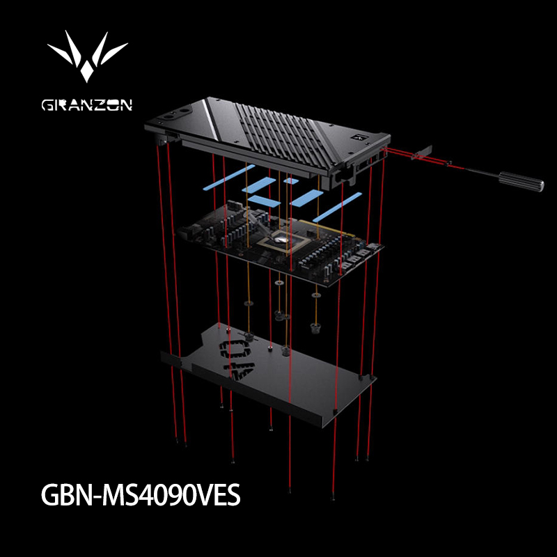 Granzon GPU كتلة المياه لـ MSI - مراجعة Rtx 4090 Water Block وسعره