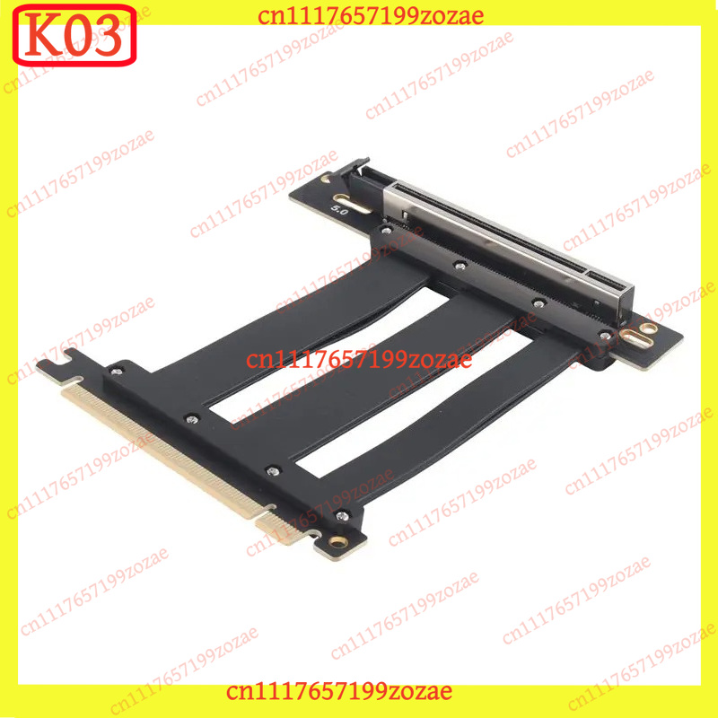 كابل تمديد K03 PCIe 5.0 X16 بز - مراجعة Pcie 5.0 Gpu Riser Cable وسعره