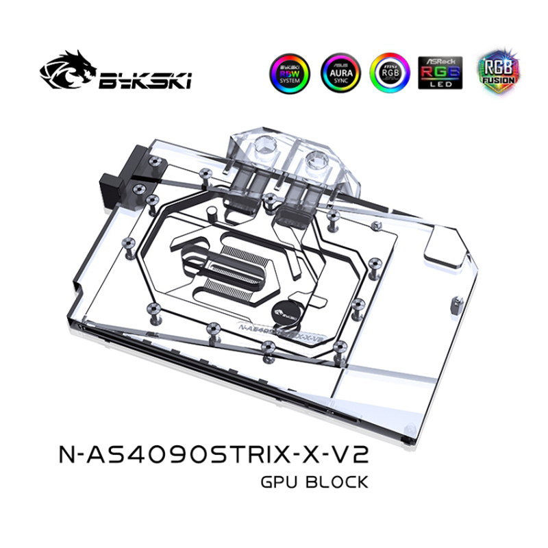 Bykski N-AS4090STRIX-X-V2 / وح - مراجعة Rtx 4090 Water Block وسعره