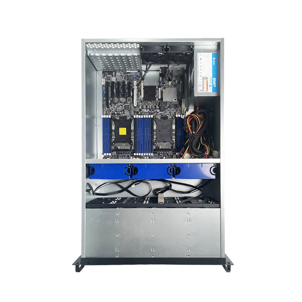 4U 24 Bays تخزين الخادم حالة 1 - مراجعة Server Gpu Chassis 4U وسعره