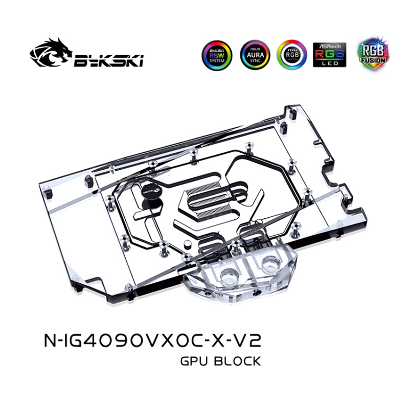 Bykski N-IG4090VXOC-X-V2 كتلة  - مراجعة Rtx 4090 Water Block وسعره