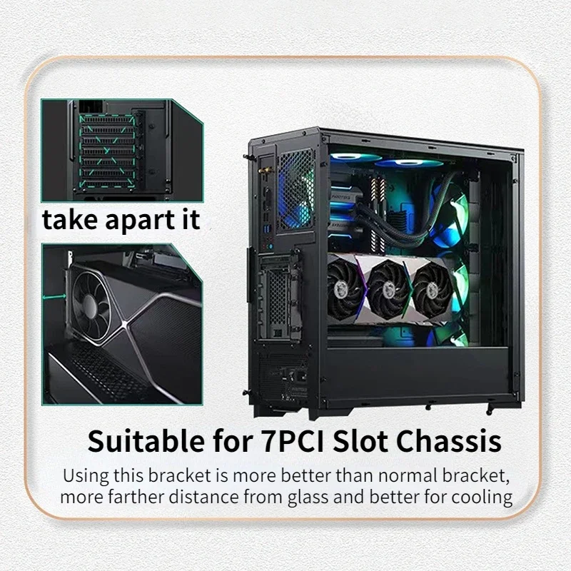 حامل عمودي لبطاقة الرسومات لبن - مراجعة Pcie 5.0 Gpu Riser Cable وسعره