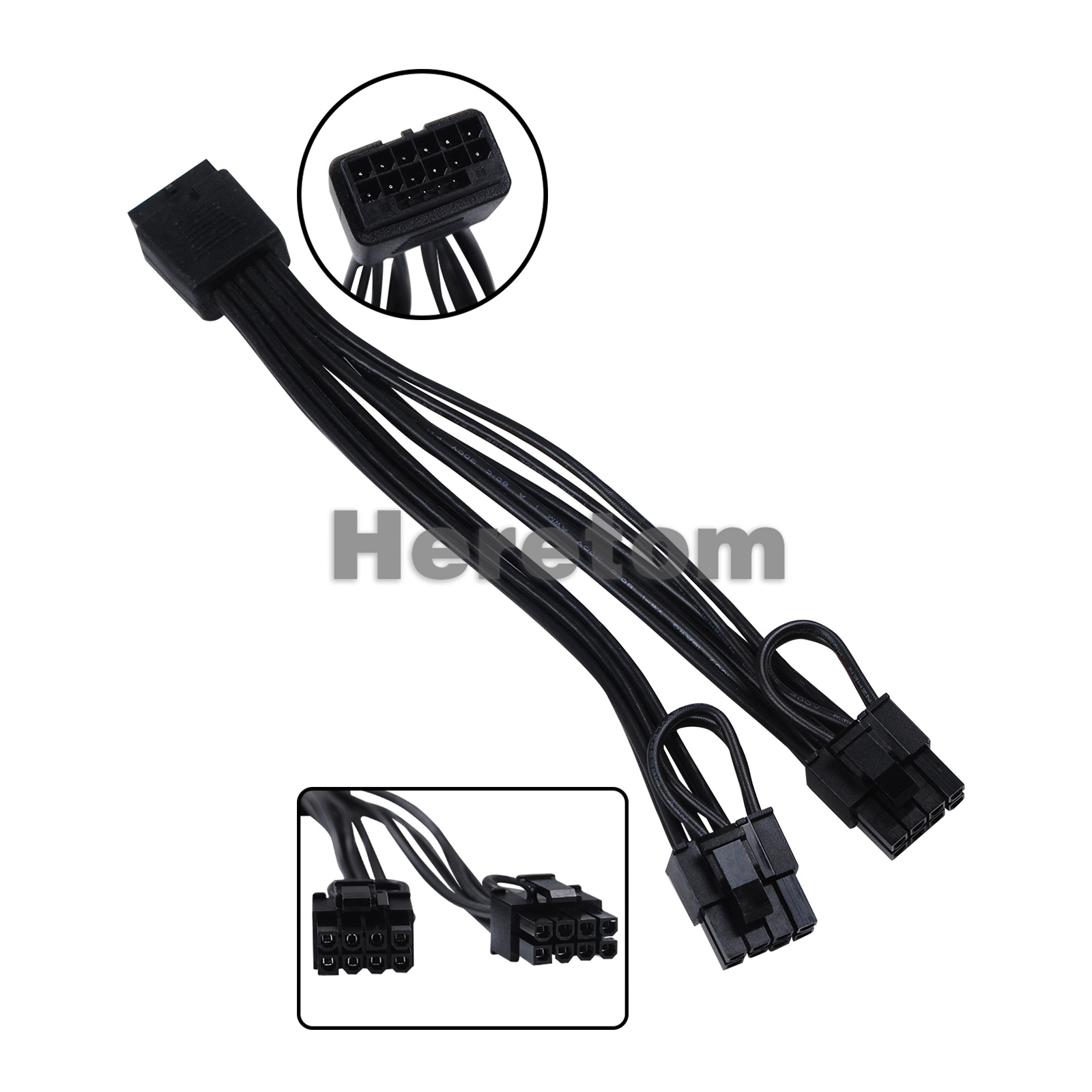 Heretom جديد 16Pin(12+4) 12VHP - مراجعة Dual 8Pin To 16Pin 12Vhpwr Cable وسعره