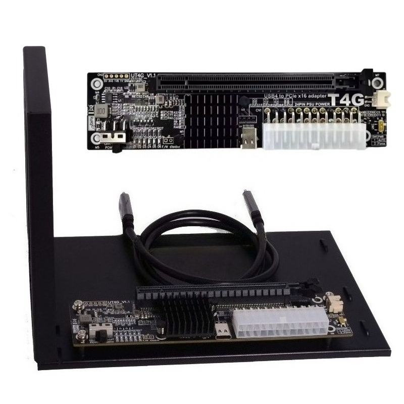 محول UT4G eGPU Thunderbolt 4/3 - مراجعة Gpu External Dock Egpu Thunderbolt 4 وسعره