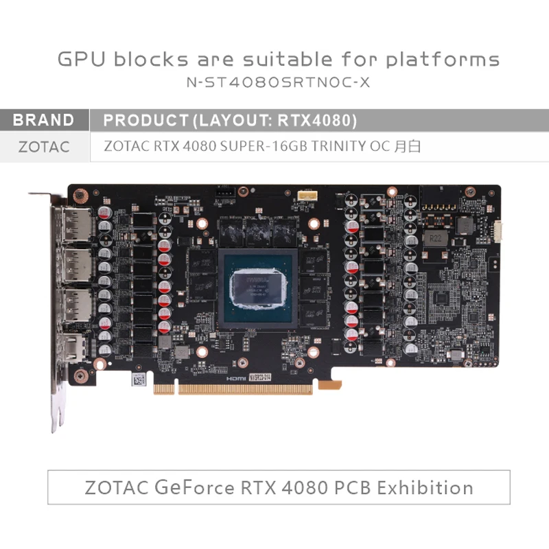 بلوك تبريد مائي لبطاقة الفيديو - مراجعة Rtx 4080 Super 16Gb وسعره